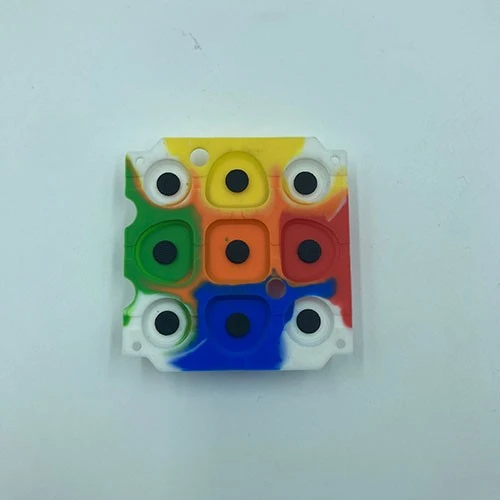 Embossing Custom Silicone Rubber Buttons