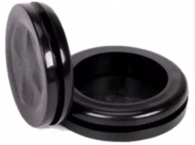 EPDM Black Oval Double Sided Cushion/Rubber Grommet